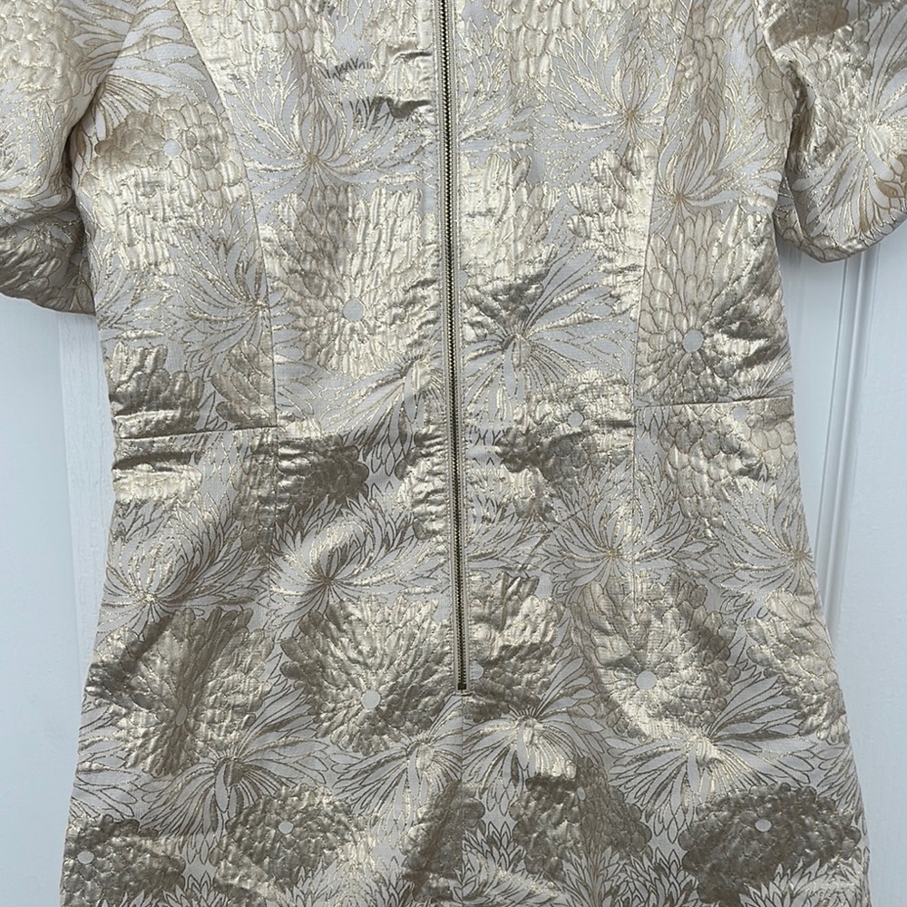 Lilly Pulitzer Ailani Gold Floral Dress - Picture 11 of 15